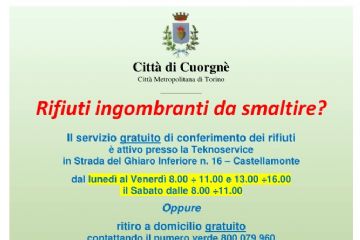 22 Luglio 2023 Raccolta ingombranti