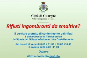 Raccolta rifiuti ingombranti 27 Luglio 2024
