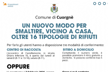 Raccolta rifiuti ingombranti - 7 febbraio